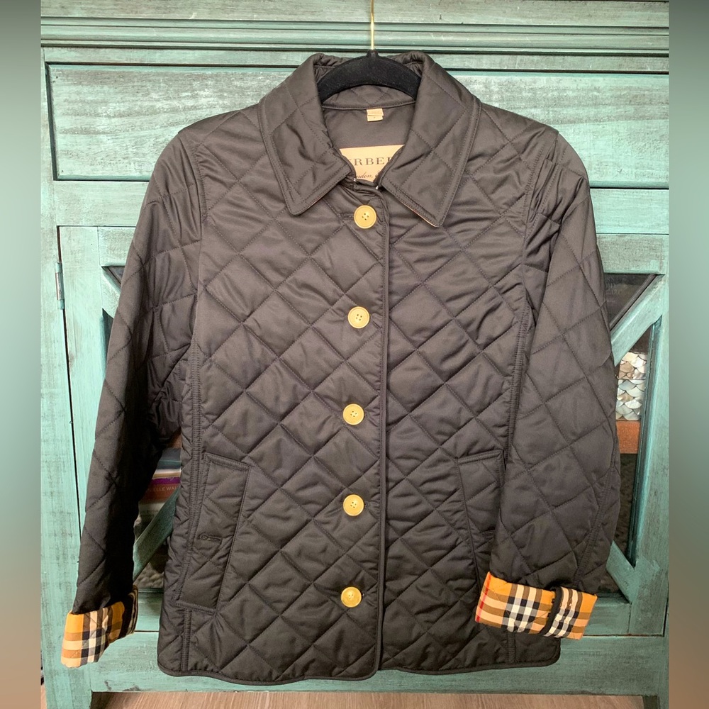Burberry black jacket